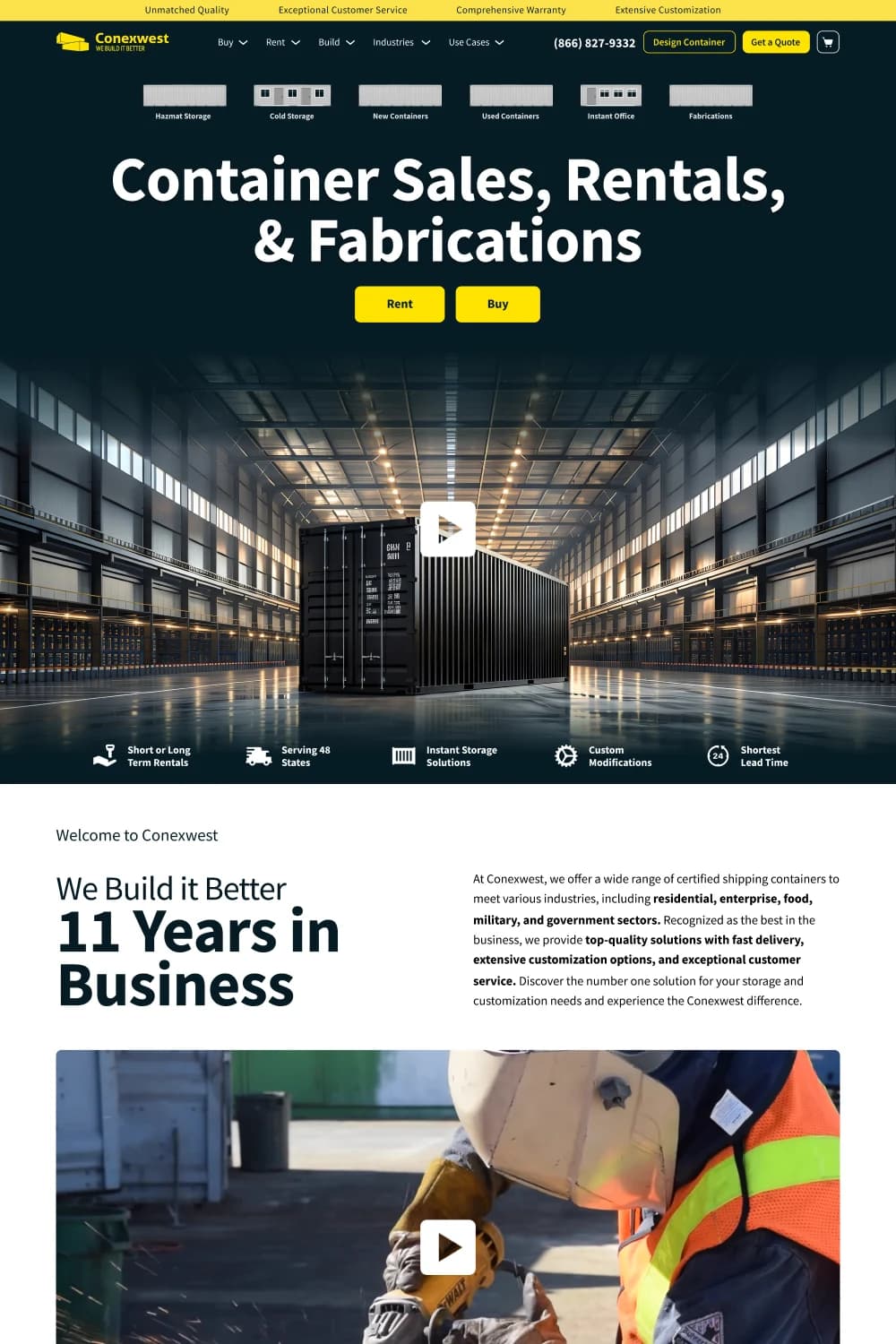 Homepage design capture