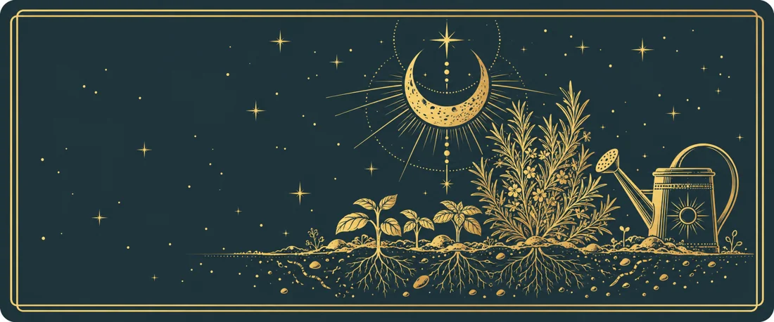 Garden header engraving