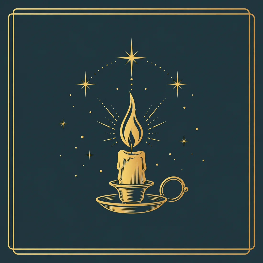 Loading candle engraving