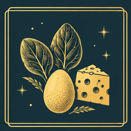 Vegetarian engraving