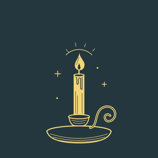 Candle 01 engraving