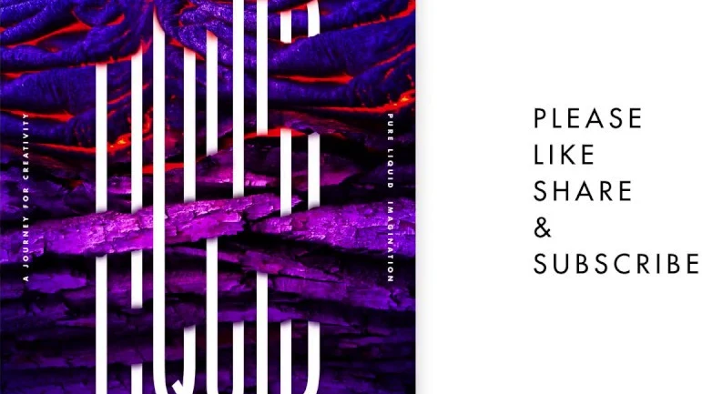 Poster Design 18 Photoshop Hyper-Lapse : Pure Liquid Imagination