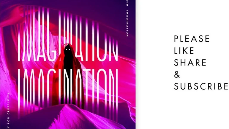 Poster Design 17 Photoshop Hyper-Lapse : Pure Liquid Imagination Concept
