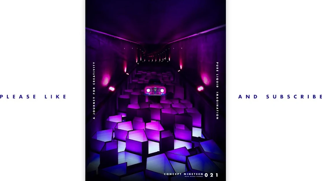 Poster Design Photoshop Hyper-Lapse : Pure Liquid Imagination Concept 21